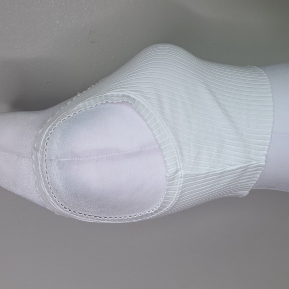 Cotton Citizen Crop Summer Top Sleeveless One Shoulder White Small Spandex - Picture 11 of 11